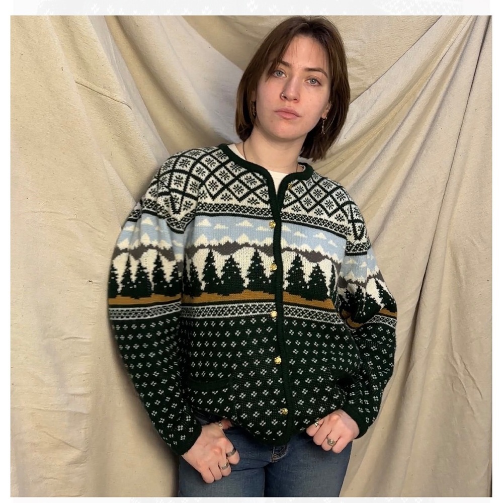 Vintage Crystal-Kobe Winter Sweater
